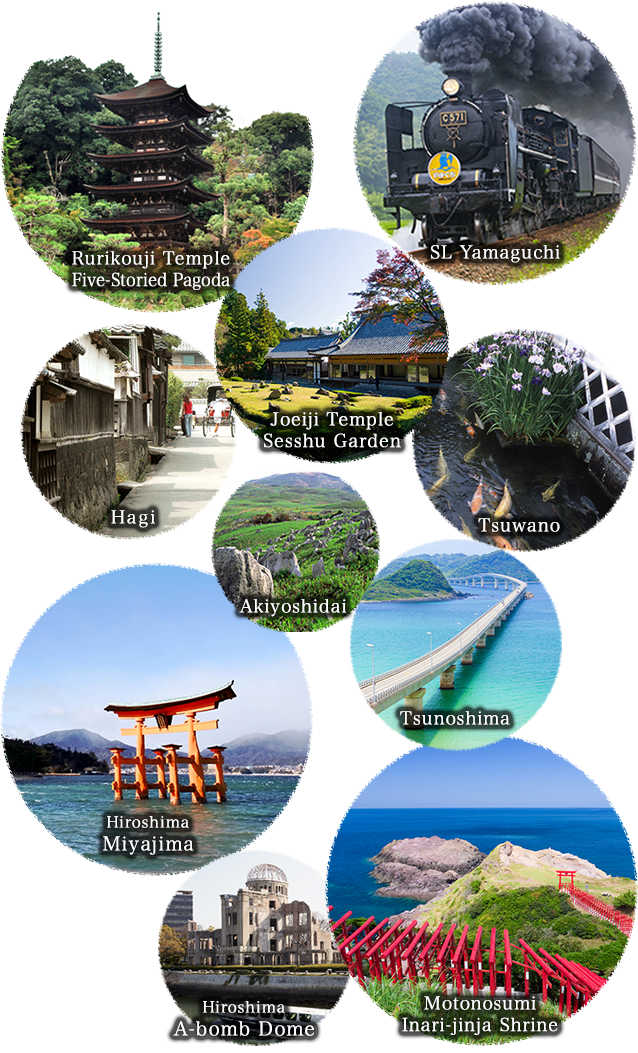 sightseeing spots around Yuda Onsen